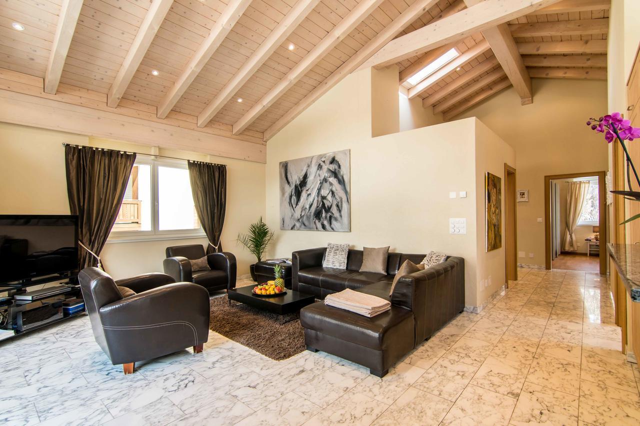 Chalet Sunshine Зас-Фе Экстерьер фото